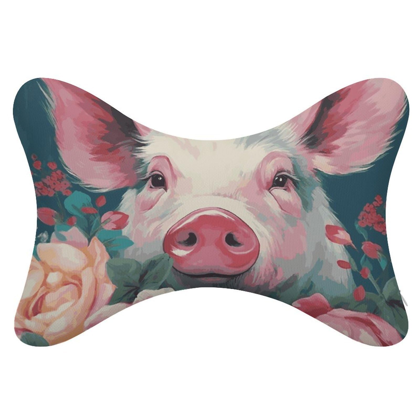 Adfgyerh Style Smiling (11) Pillow ，Memory Foam Pillow Core，Cushion,Provide Neck Support，Car Pillows For Travel Car Seats And Home Offices.
