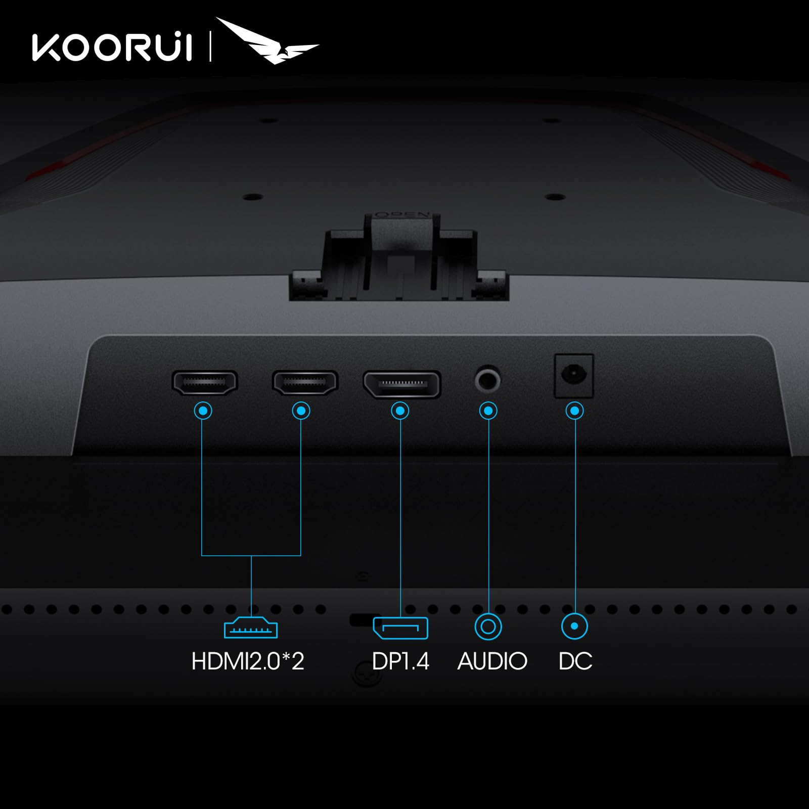 Amazon.co.jp: KOORUI 24E4 24インチ VAストレートスクリーン