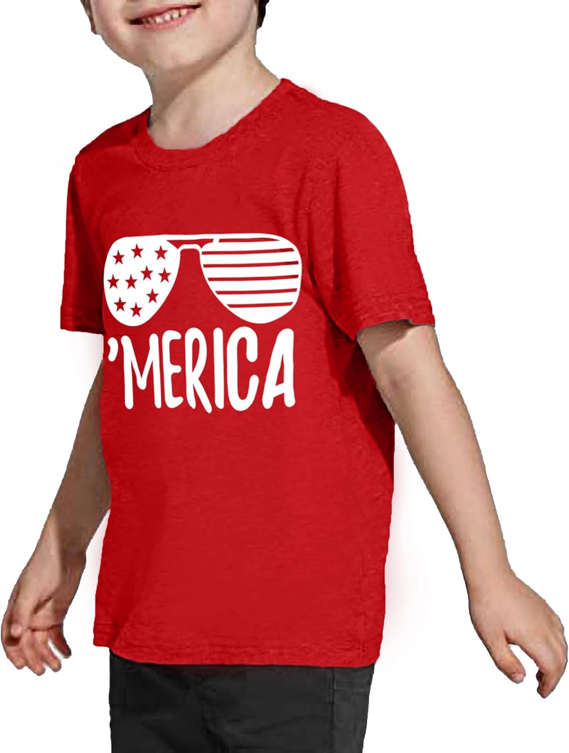 Kids Halloween Shirt Girls Boys Funny Spooky Ghost Shirts Pumpkin Short Sleeve Fall Tee Top 5-13y - Image 4