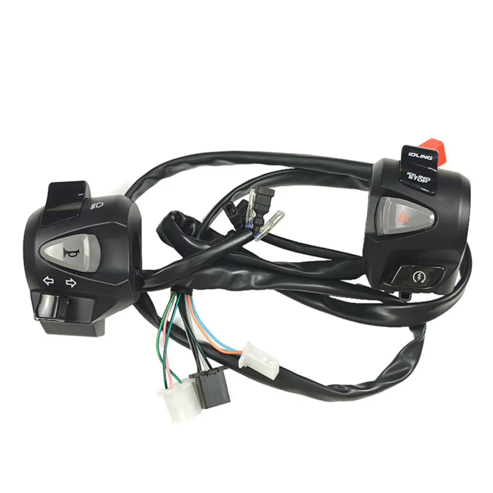 Interruttore di comando per manubrio moto Compatibile con PCX160/150 comando per clacson, indicatori di direzione e luci ricambio modificato scooter. Manubrio Kill Interruttore