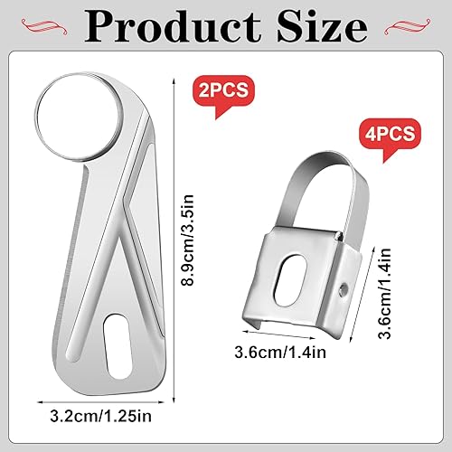 Miniatura 9 de Jutom Cuchilla de repuesto universal para pelador de manzanas y descorazonador, cortador de manzana, cuchillas de acero inoxidable para cocina,