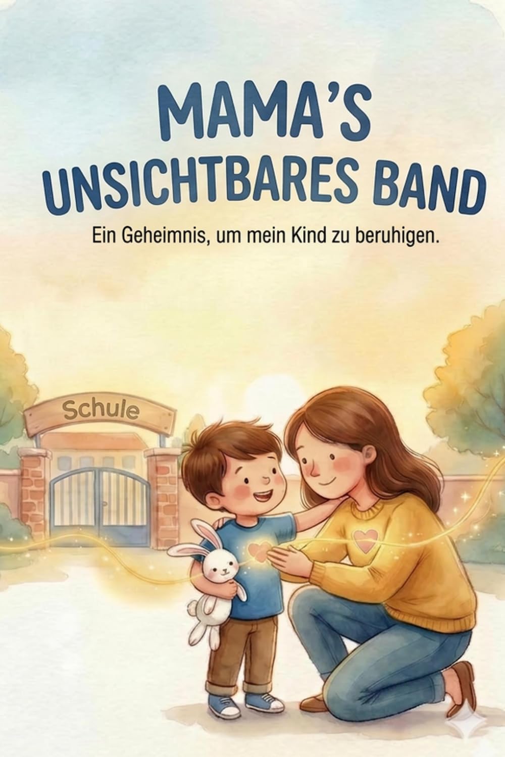 Mama's unsichtbares Band: Ein Geheimnis, um mein Kind zu beruhigen – Eine liebevolle Geschichte über Trennungsangst, den Schulanfang und die magische ... zwischen Mutter und Kind (Alter 3-7 Jahre).
