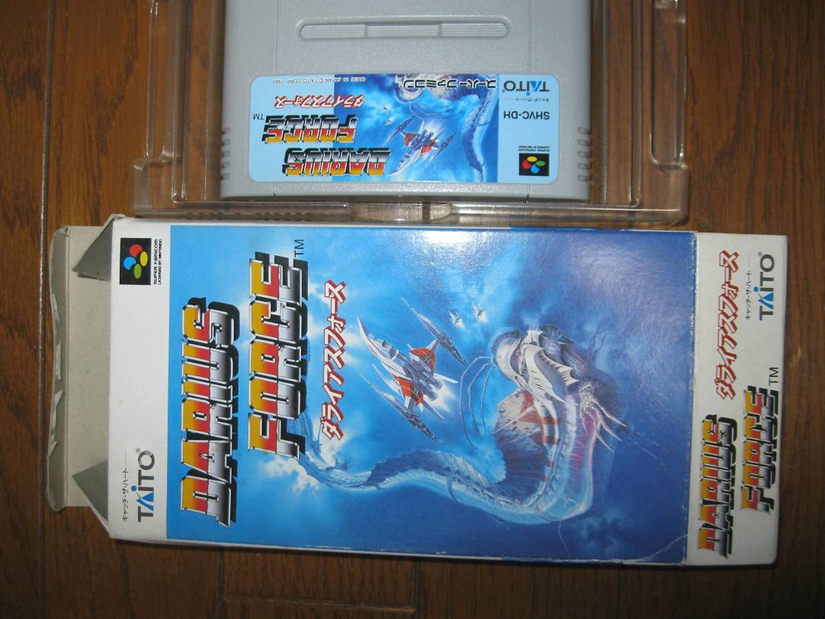 スーパーファミコン ダライアスフォース SFC 公式格安 本・音楽