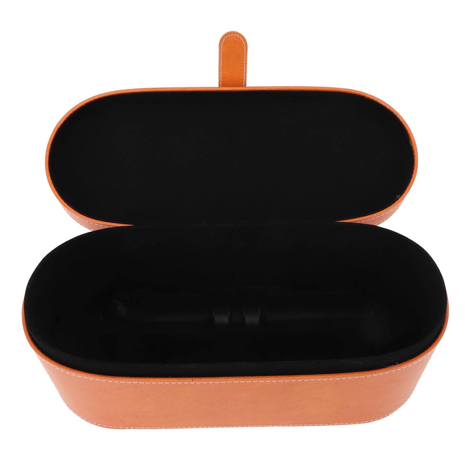 Custodia per raddrizzatore portatile resistente al calore Scatola di immagazzinaggio impermeabile Custodia per raddrizzatore in PU facile da pulire per bellezza Essenziale PU portatile per