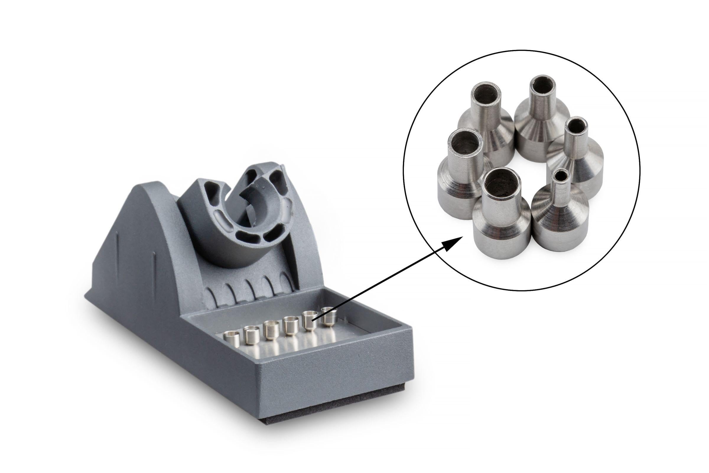 MC POWER SMD Heißluft Lötstation 300W - Profi Lötgerät Mit 3 Aufsätzen Für Platinen & Elektronik