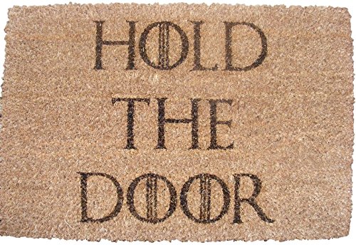Hold The Door Game of Thrones Inspired Doormat Cover