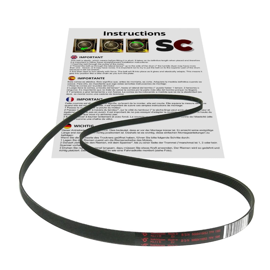 SC Solocorreas - Belt dryer 7PH 1980 (9000410053)