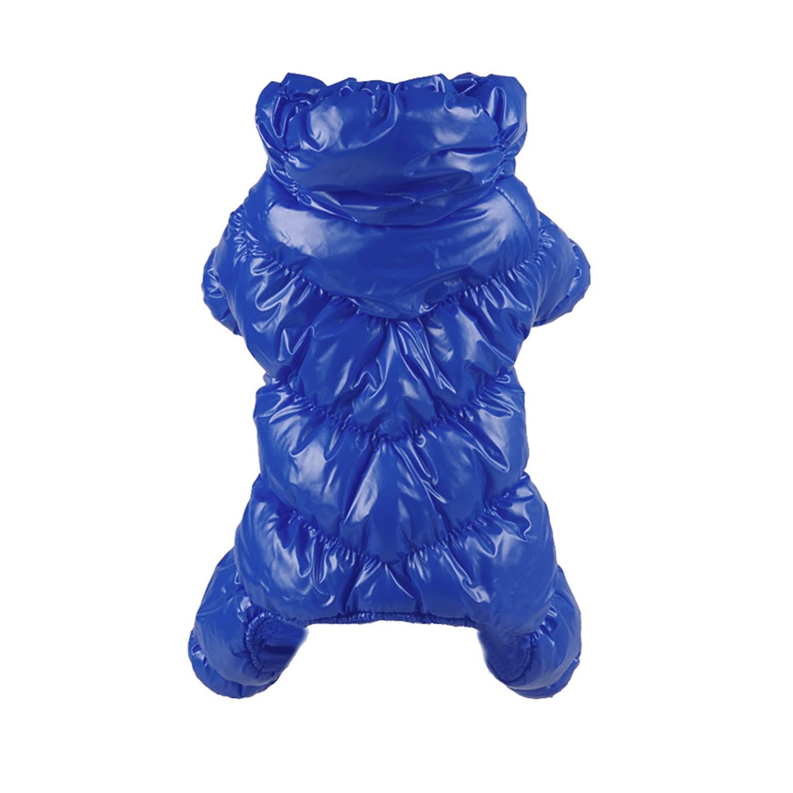 Kikbax Vestiti del Cane Vestiti Caldi dell'animale Domestico Giacca del Cappotto dell'animale Domestico (Color : Blue, Size : L)
