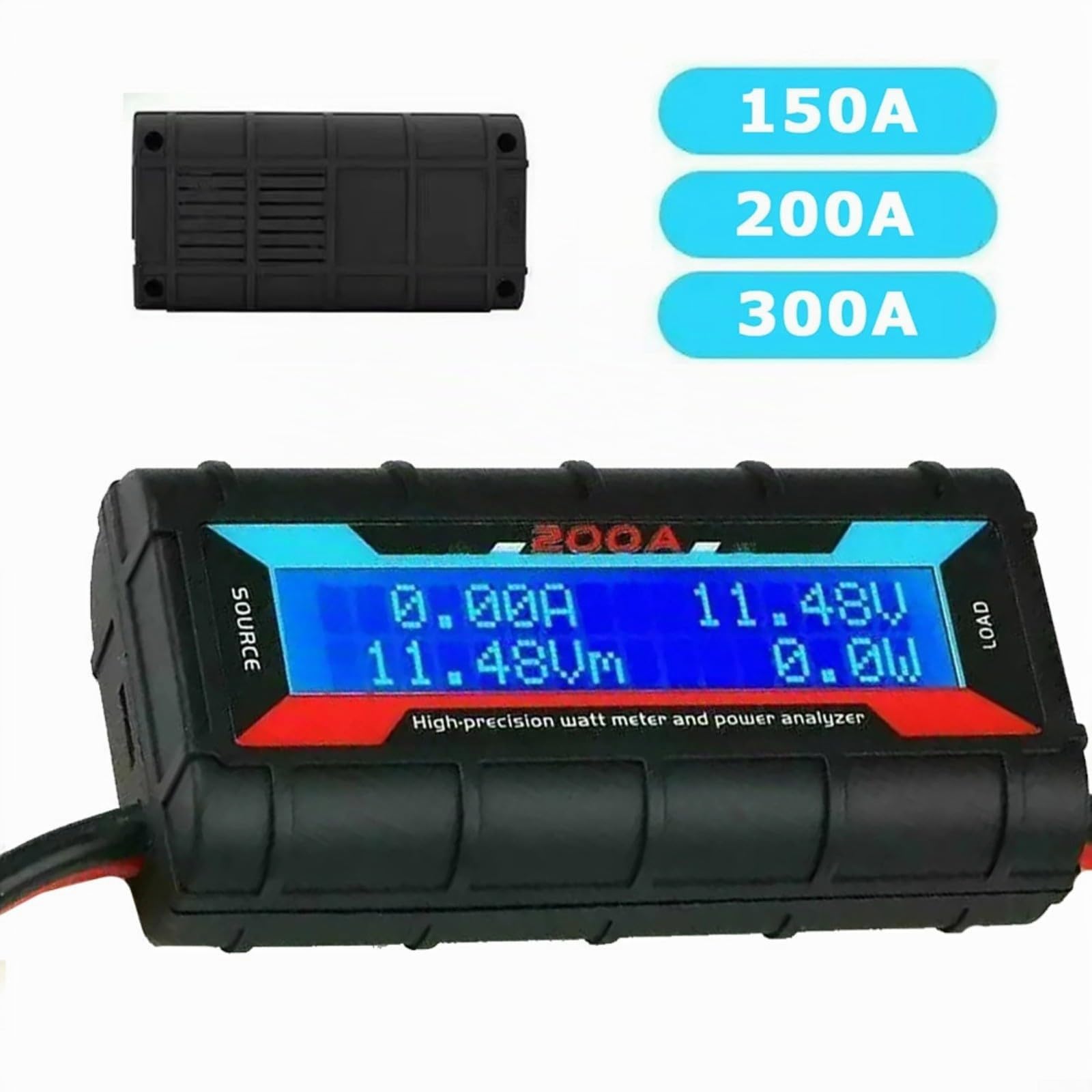 Victron Smart Shunt Amperometro LCD 60 V Digital Wireless Batteria Tester Power Tensione Corrente Monitor Analizzatore (300 A)