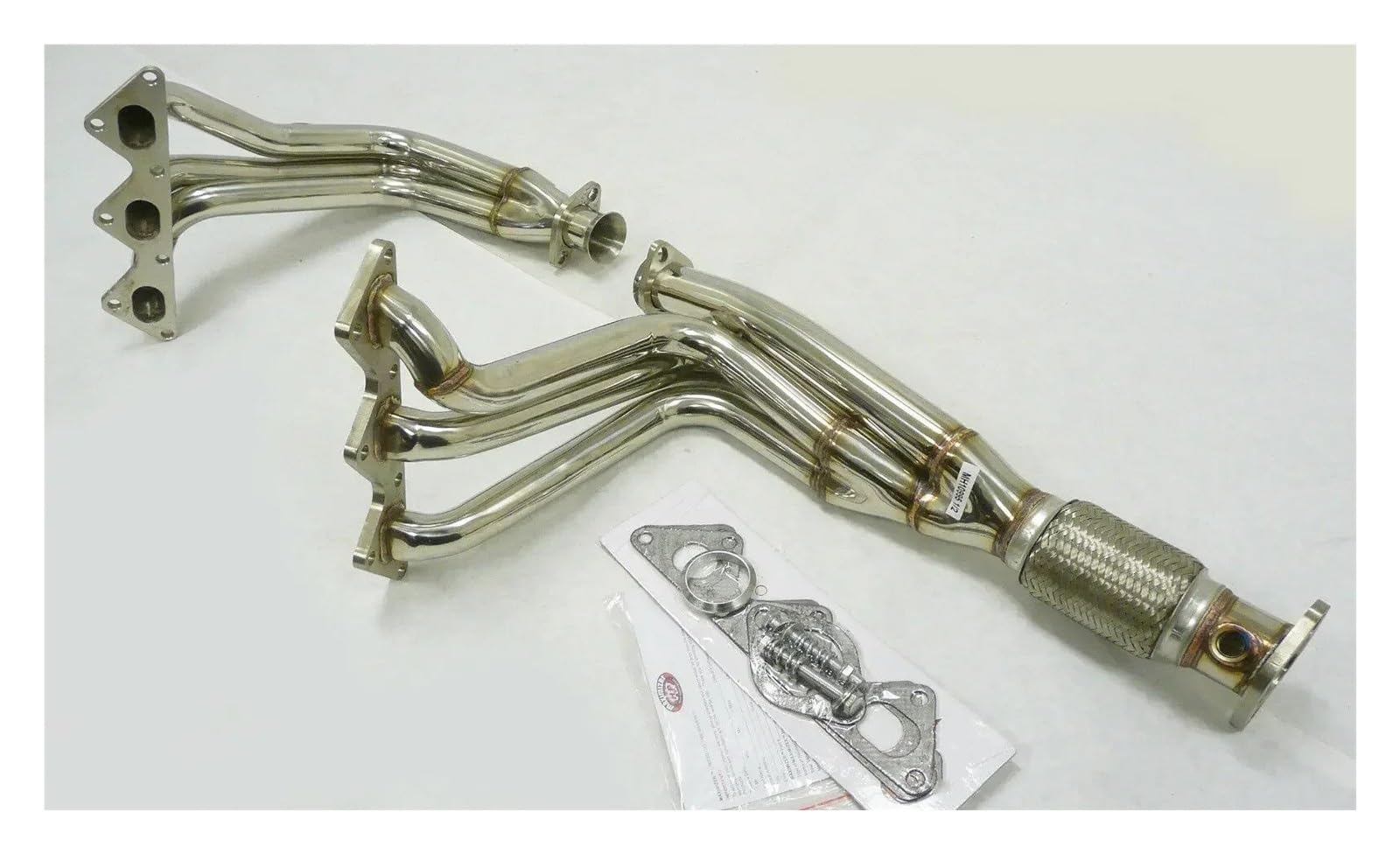 Terminale Scarico Auto Per il 1991-1999 Per Mitsubishi 3000GT Per Stealth Per DOHC V6 Testata di scarico in acciaio Punta Silenziatore