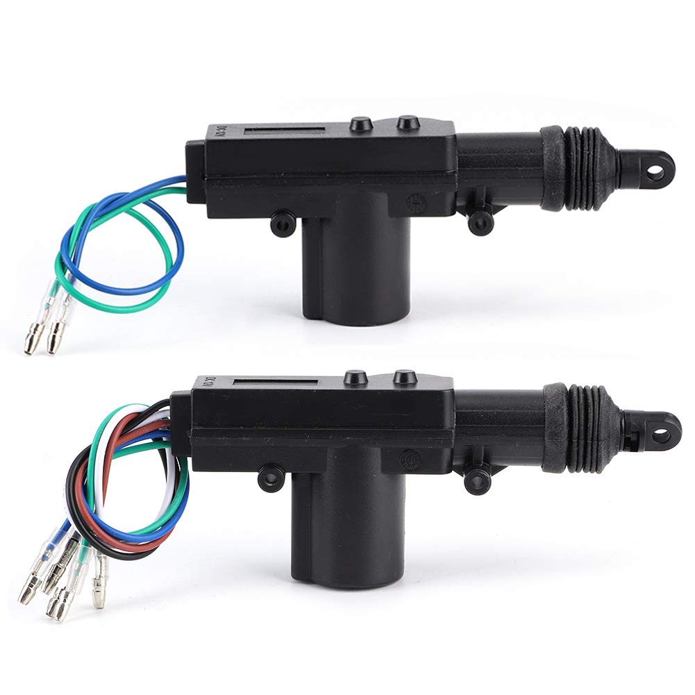 Auto-Zentralschloss, Universal-Zentraltür-Aktor-Fernbedienungs-Konvertierungs-Kit für schlüsselloses 4-Türer-Fahrzeug-Zugangssystem 433,92 MHz Verriegelungssatz