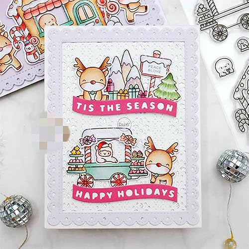 Vista 124 de DzIxY Troqueles de corte de metal con texto en inglés "I Love You" para hacer tarjetas, troquelados, troquelados, plantillas para máquina de álbumes