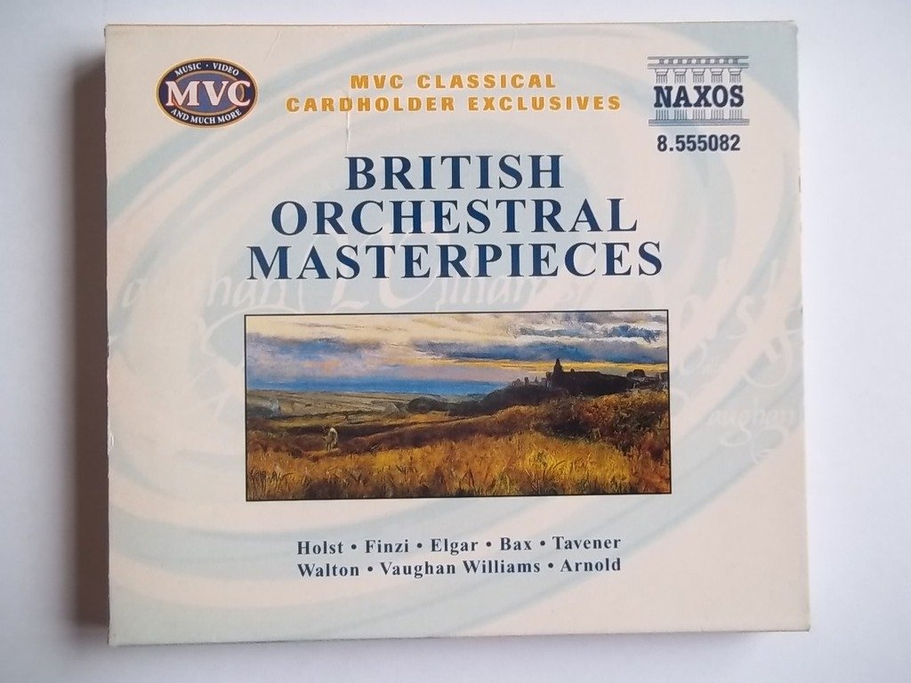 British Orchestral Masterpieces  Music CD Album