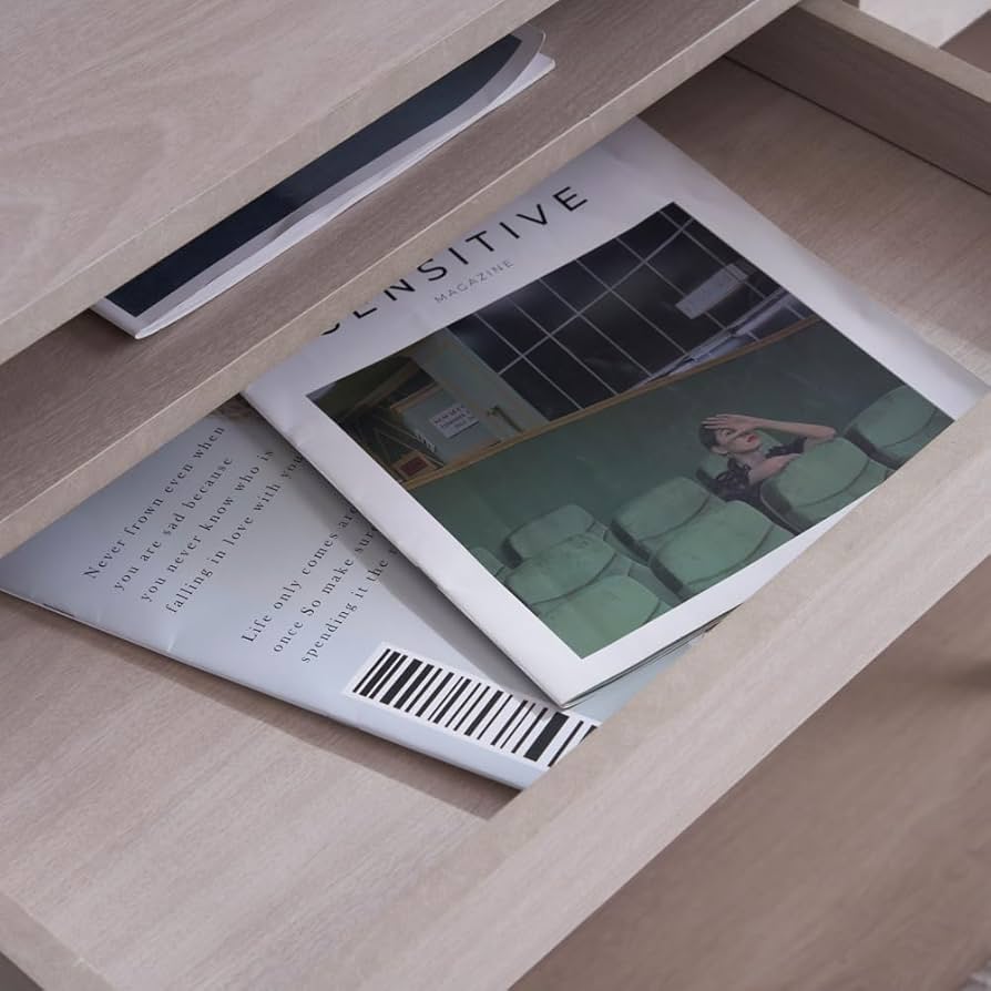 【木目調ホワイト】パソコンデスク 引き出し付き 収納台 pcデスク大理石柄 Amazon | 【木目調ホワイト】 パソコンデスク 引き出し付き 収納