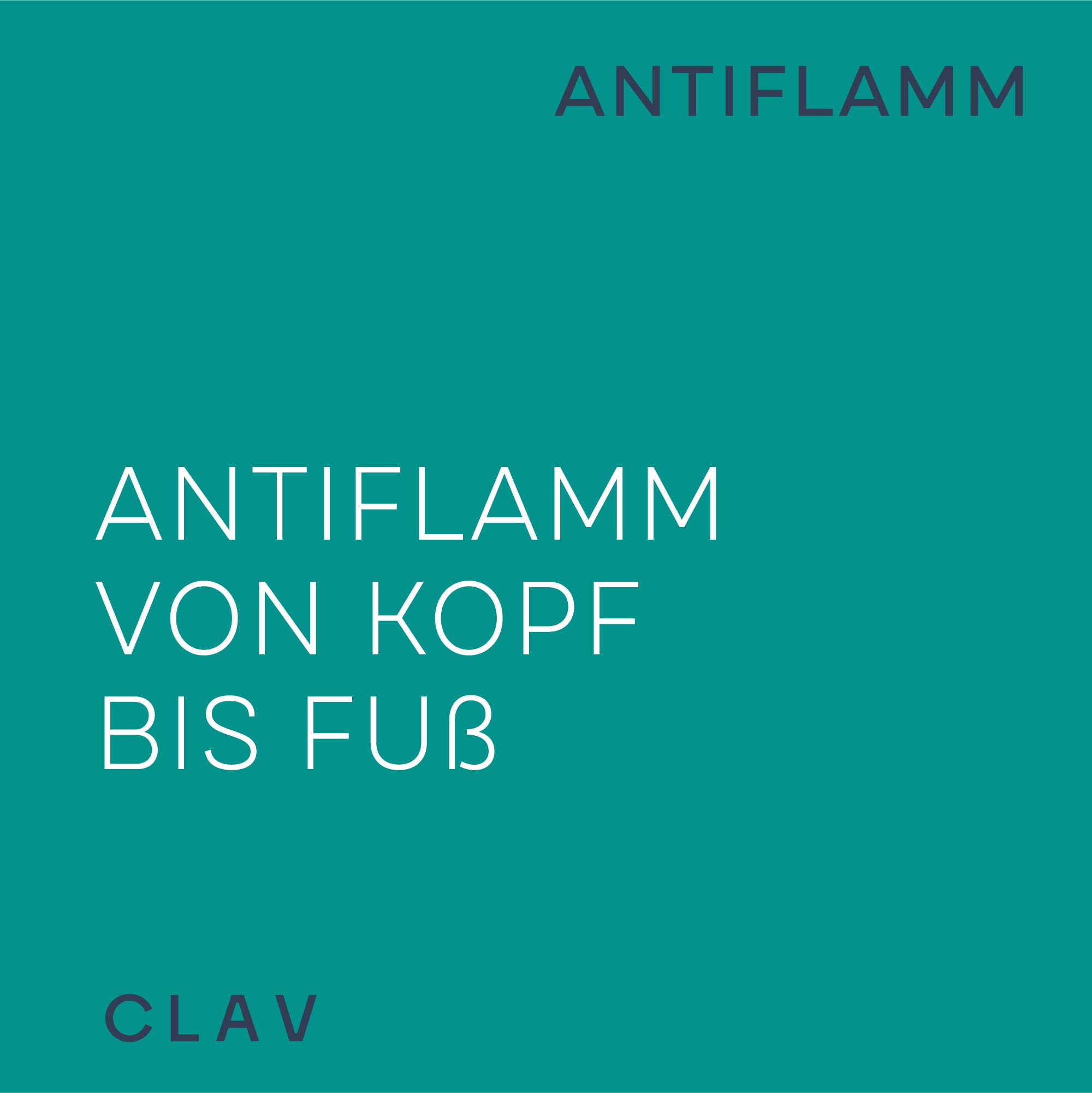 CLAV N°12 ANTIFLAMM - MSM Weihrauch Komplex - mit Ingwer Extrakt, Gotu Cola (Centella Asiatica) & Ackerschachtelhalm - 120 Kapseln