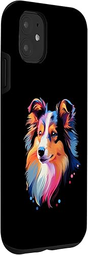 Miniatura 3 de Funda para iPhone 11 Shetland Sheepdog Shelti Puppy Best Dog Walking Pet Case