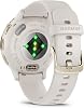 Garmin Venu 3S Advanced Fitness and Health Tracker Smartwatch with Soft Gold Stainless Steel Bezel Ivory Case and 41mm Silicon Band 1.2 AMOLED Touch Screen Display, Accessory Set