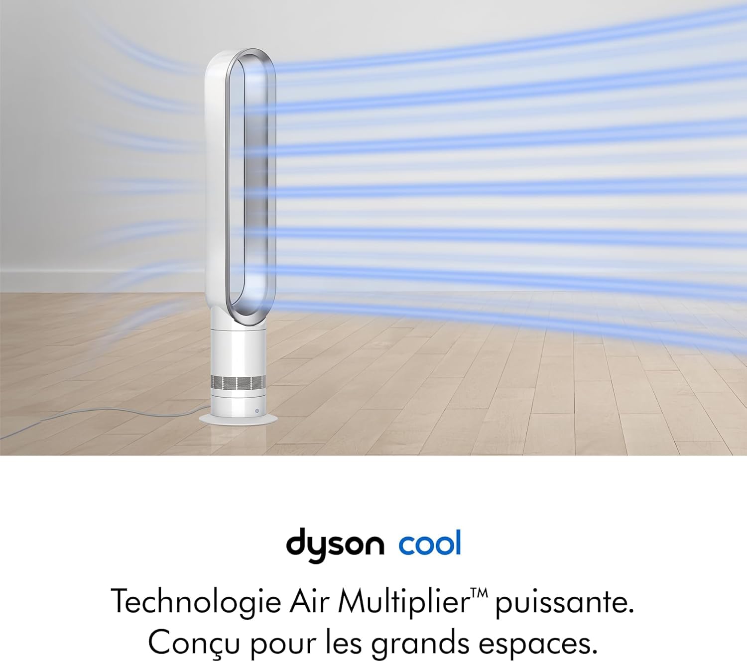 Dyson AM07 Cool Fan with Remote Control, 100 cm, 9 Hour Timer