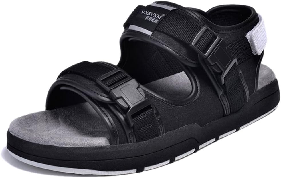 Keplia Cool Stylish Sandles Mens Outdoor Skidproof Sandals Grey 9 D(M) US