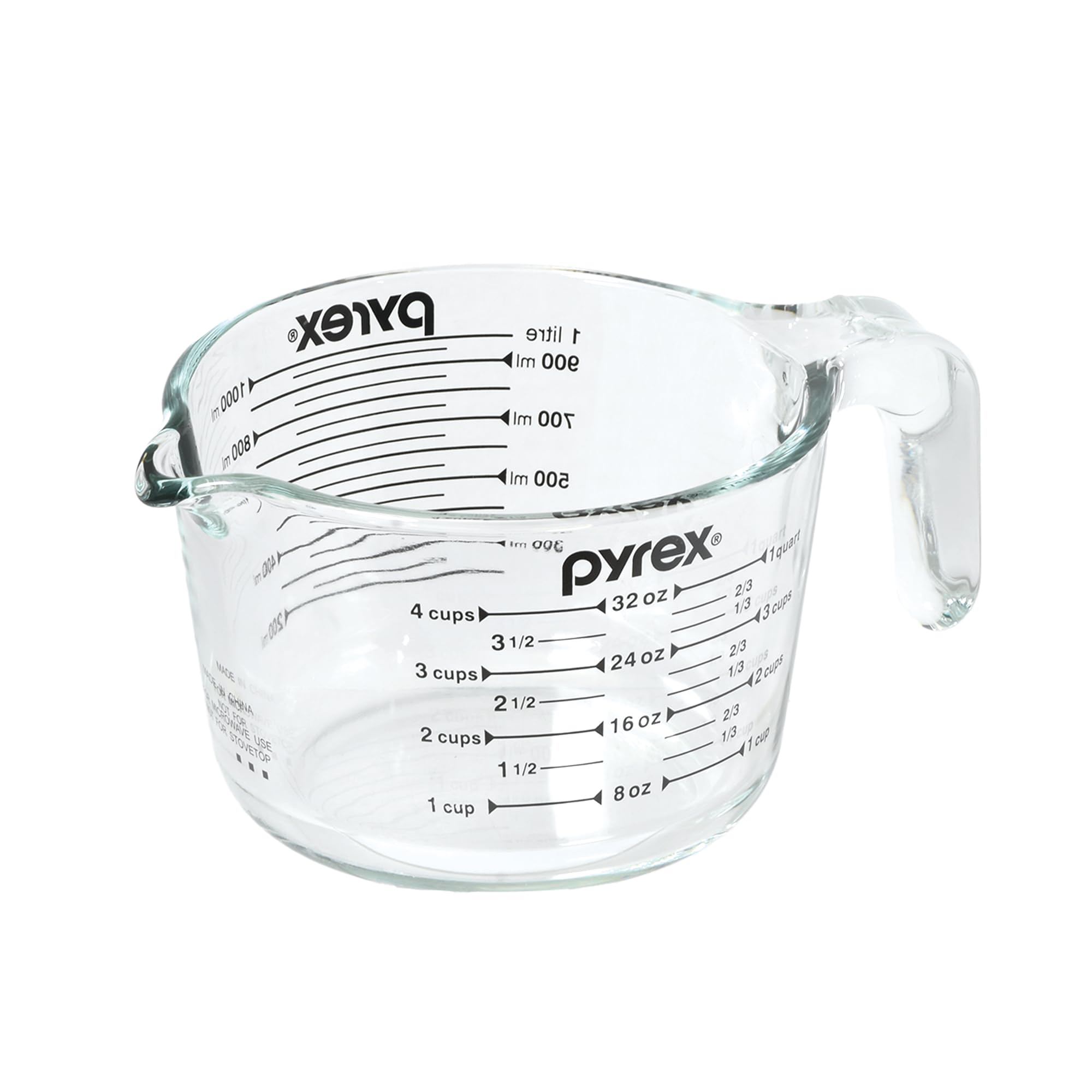 Amazon｜パール金属 PYREX パイレックス メジャーカップ 1.0L 耐熱