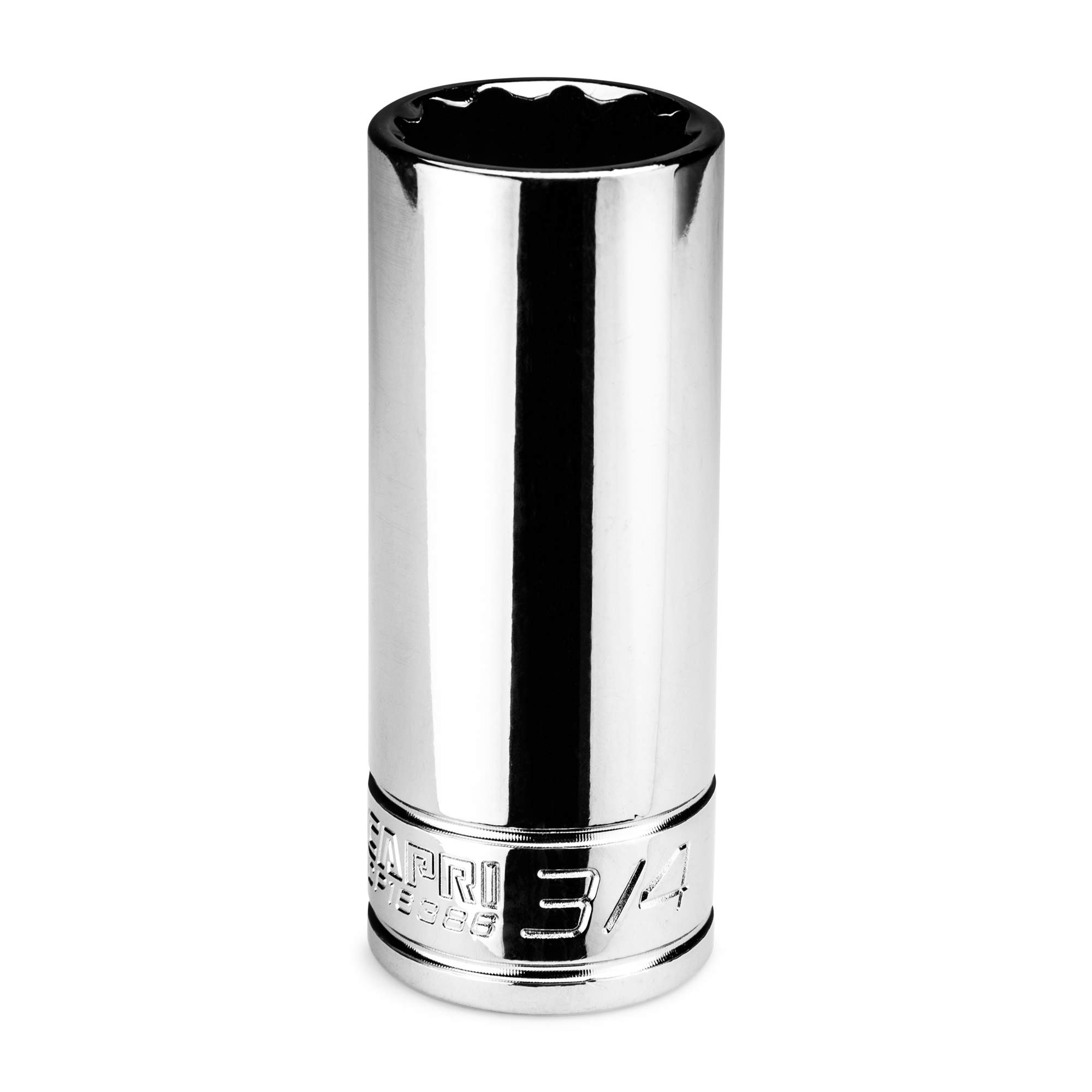 Capri Tools 3/4 in. Deep Socket, 3/8 in. Drive, 12-point, SAE, CP16386