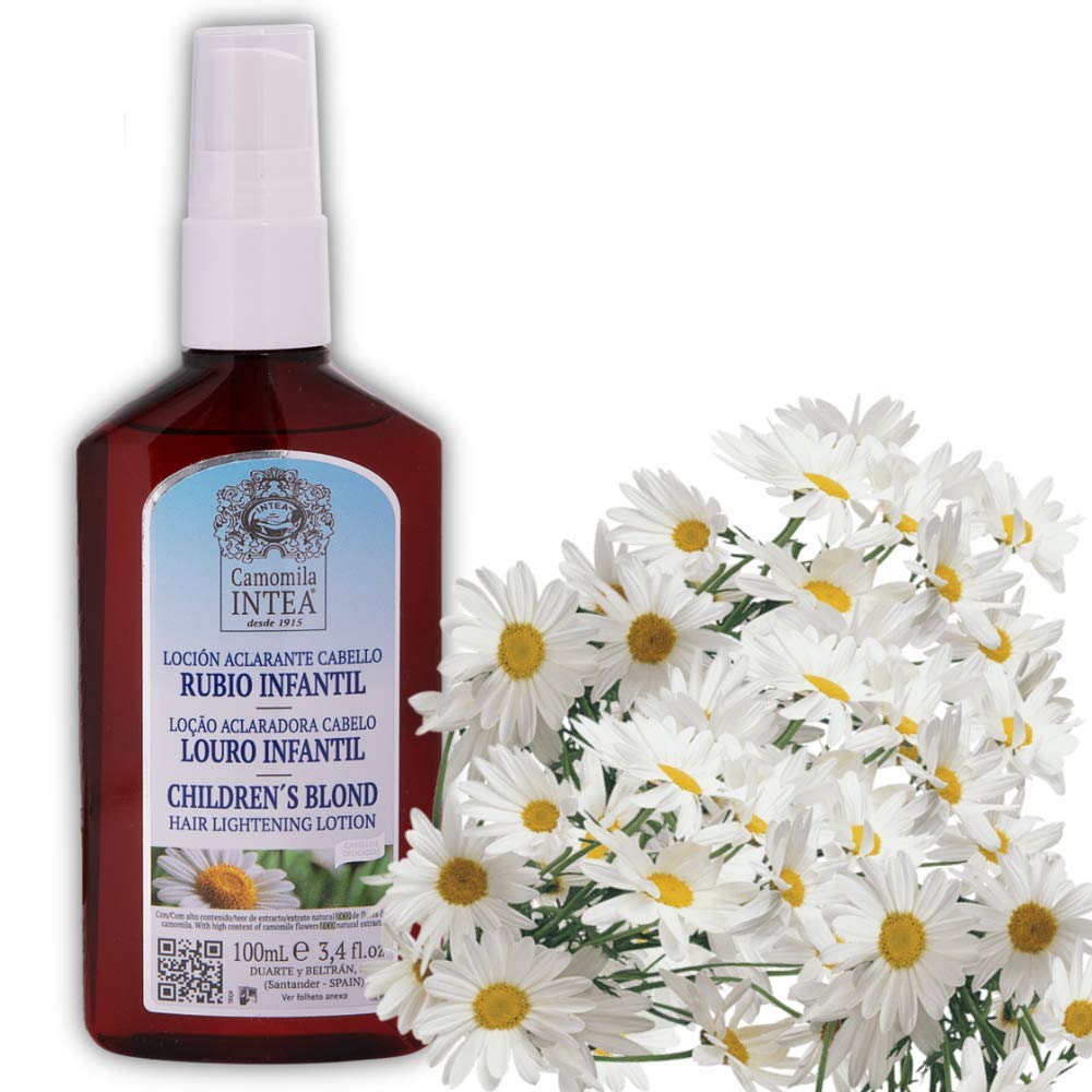 Camomila Intea Kids Hair Lightener Blonder Lightening Spray with