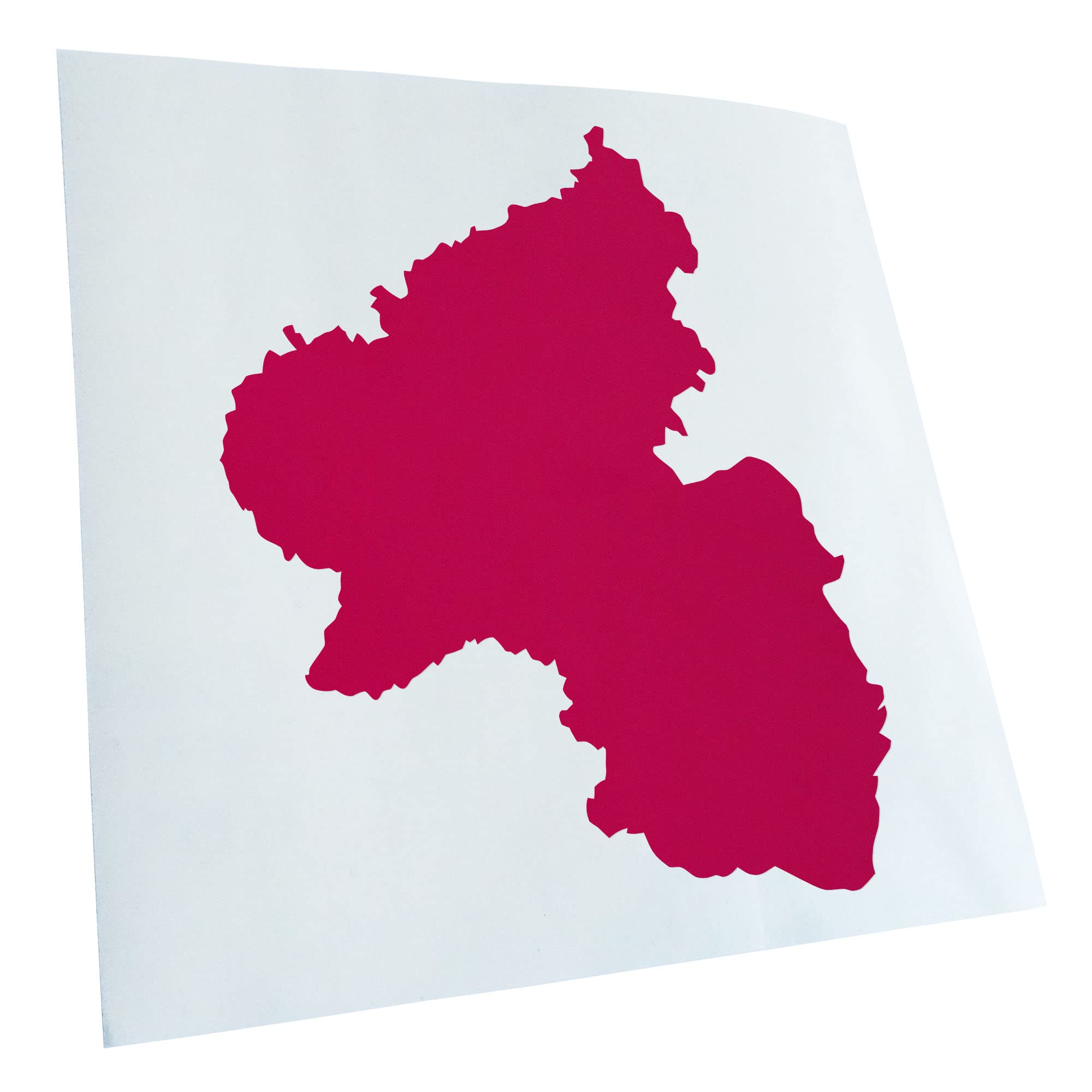 Kiwistar - Car Sticker - Rheinland - Pflaz Germany - Rear Window Car Sticker Weatherproof for Car Truck Moped Truck - Sticker Exterior Self-Adhesive Tuning Accessories for Window Vehicle Window