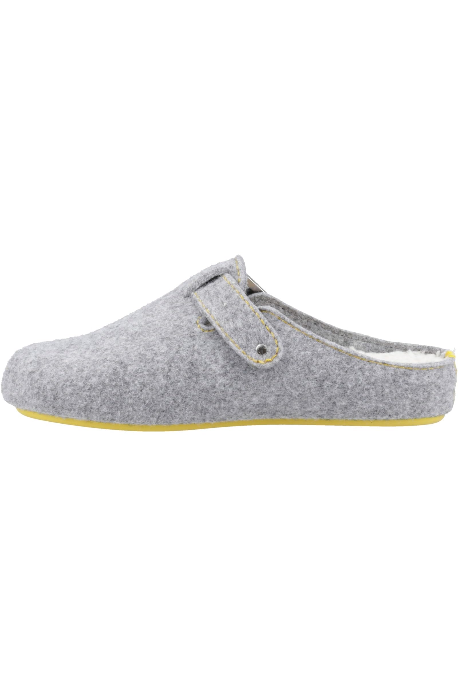 Hush Puppies Female Good Slipper Buckle, Grey, 8