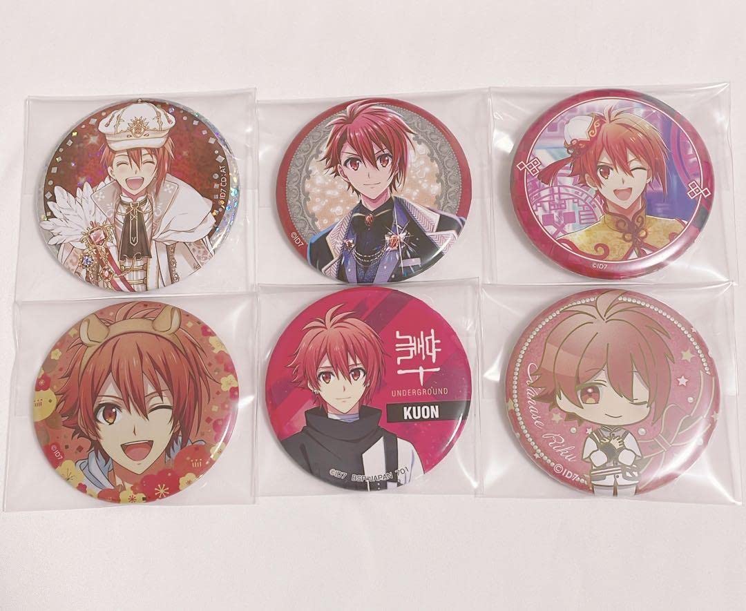 IDOLiSH7 七瀬陸缶バッジ80個