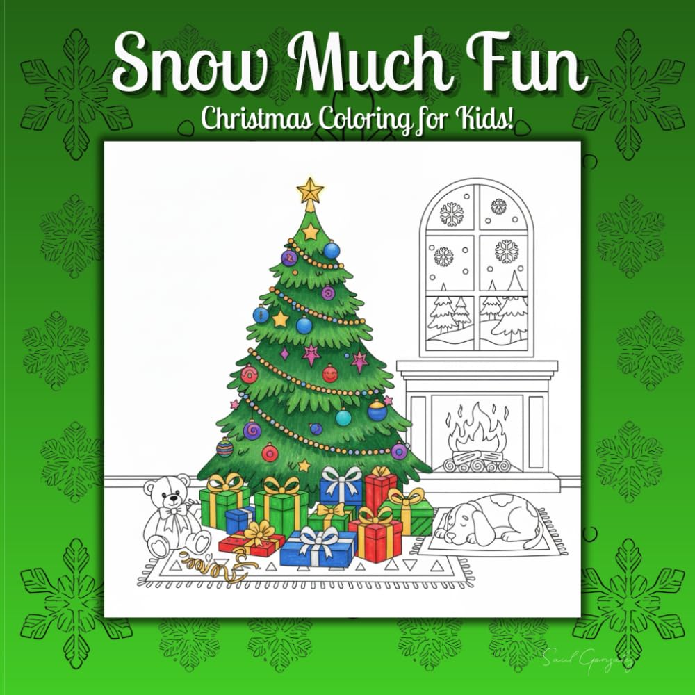 Snow Much Fun: Christmas Coloring for Kids!