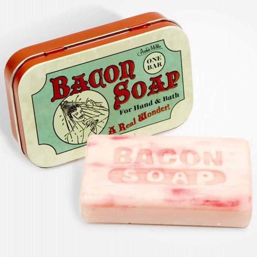 Accoutrements Bacon Soap in Tin - 