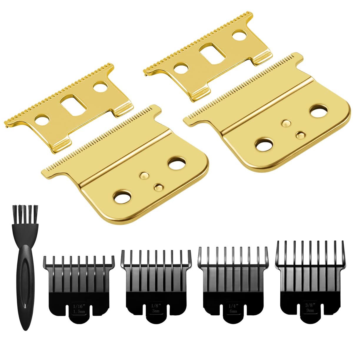 Replacement Blades Compatible with Andis T Outliners GTX,Suitable for Hair Clippers Model #04710/04521 Gold