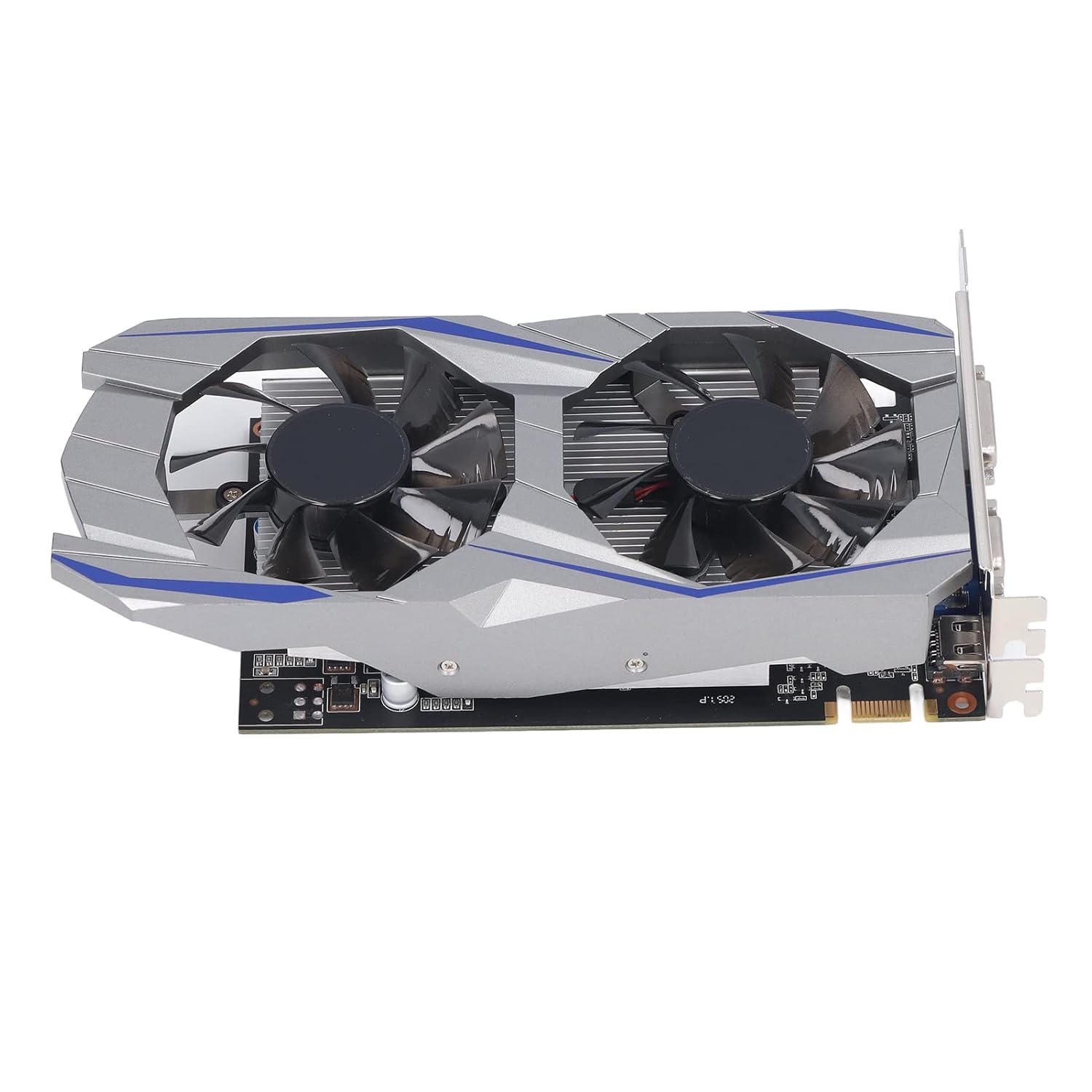 GTX 550 TI Graphics Card, 2GB GDDR5 128BIT 4K HDR, DVI VGA HDMI Output, PCI Express 1.1, Dual Fan Low Noise Desktop GPU Computer Gaming Graphics Card for Home Office