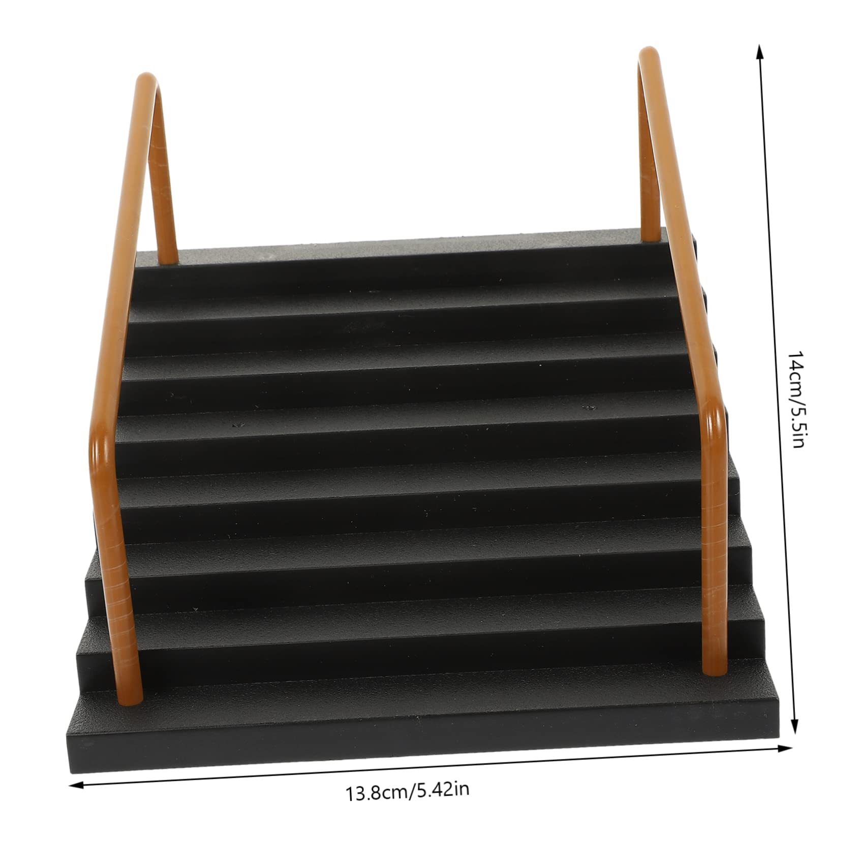 Garneck Kicker Ramp Park Ramp Parts and Safe Materials for Finger Skateboard Practice