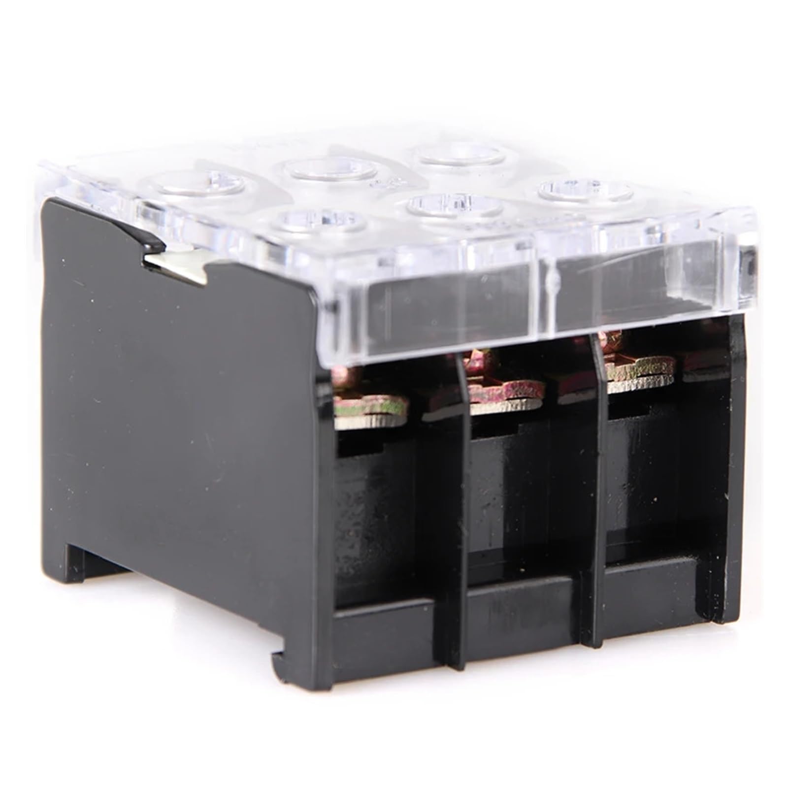 TSIOHKBS Wiring Terminal Connector Terminal Base 50a 3p Rail Wiring Board Wiring Terminal Copper