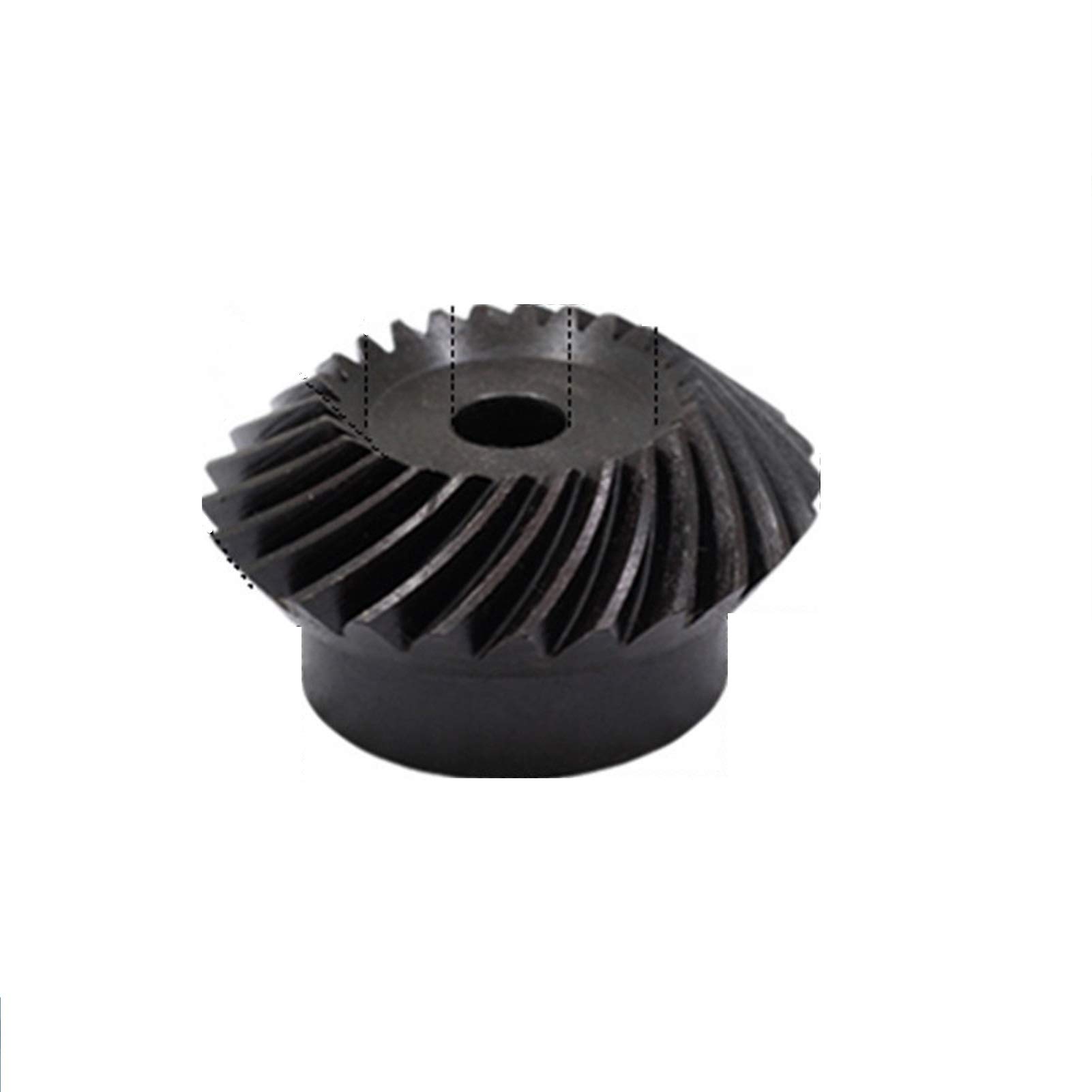 2pcs 1: 1 engrenage biseau 2.5 Modulus 30 Dents + 30T Trou intérieur 10mm 90 degrés Commutation de Carbone en Acier au Carbone JIYAMI'EN EL