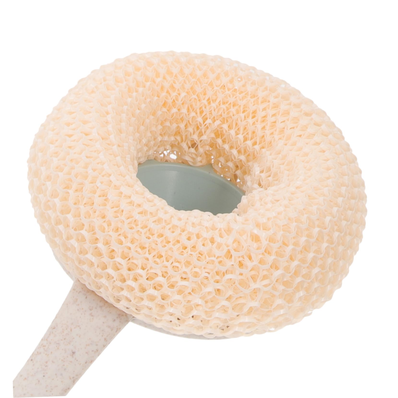 PRETYZOOM 1 Set Fiber Dishwashing Brush Utensils Scourer Scrubbers for Pots and Pans Cleaning Scrubbing Dishwashing Brushes Kitchen Scrub Brush Handled Dish Wand Handheld Plastic