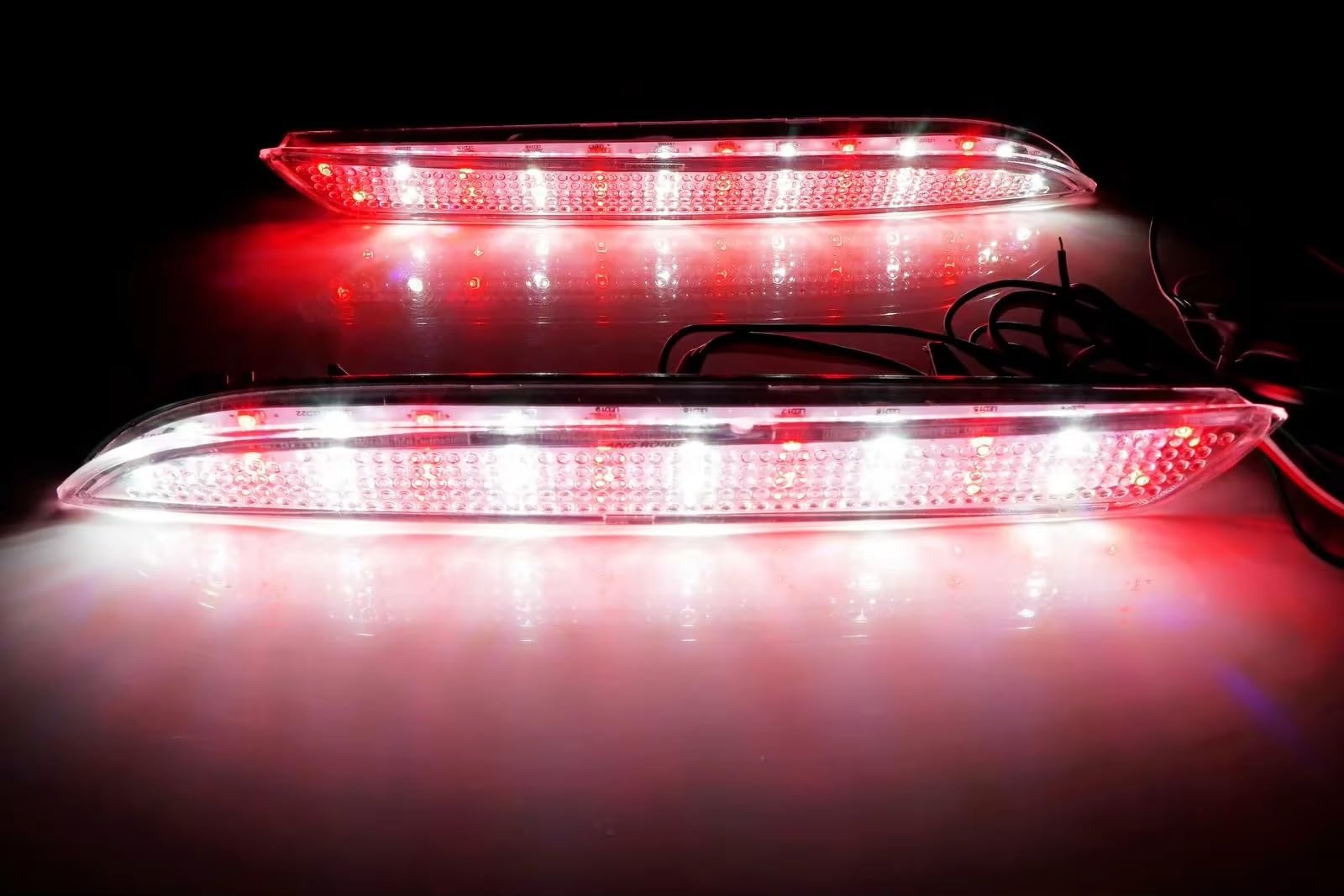 Compatibile Con CR-Z Per Insight 2010 2011 2012 2013 2014 Paraurti Posteriore Riflettore Freno Stop Luce Di Retromarcia Lente Trasparente HO1185103 HO1184103 Riflettori Paraurti