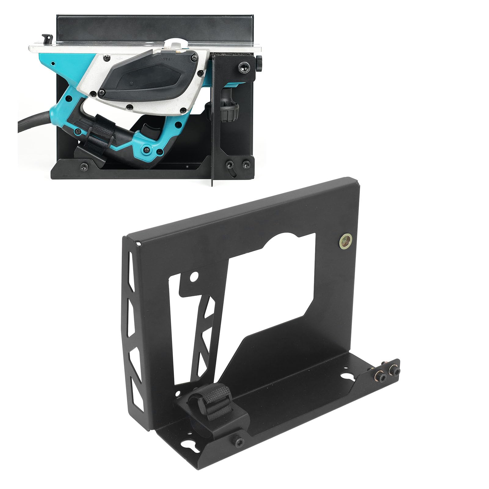 Support de Raboteuse, Support de Raboteuse, Support de Raboteuse Dongcheng 82 Mm en Acier allié, Support de Raboteuse Portable Stable et Réglable en Profondeur d'angle avec,