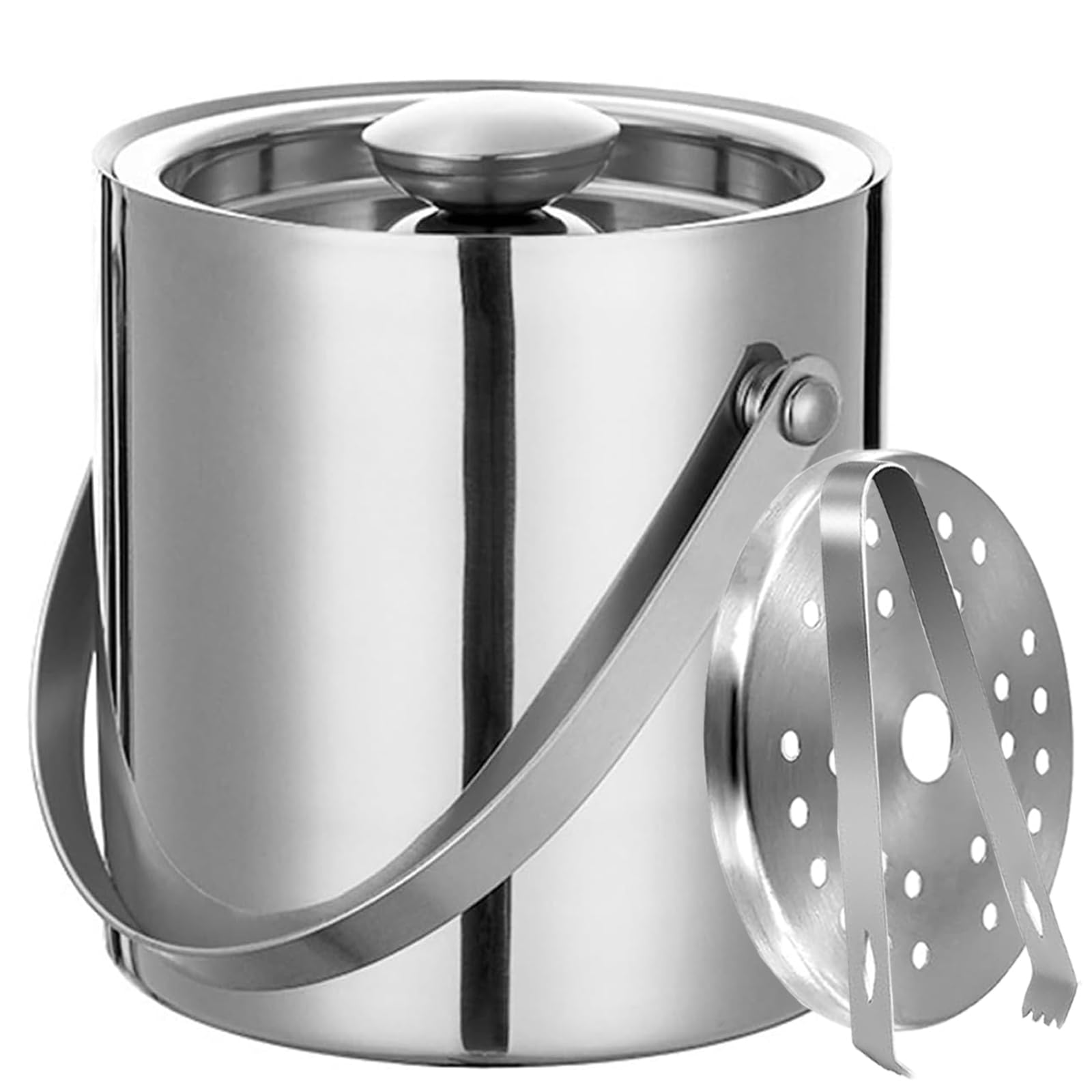 Amazon｜アイスペール 溶けない 二重構造 アイスバケツ 氷が溶け