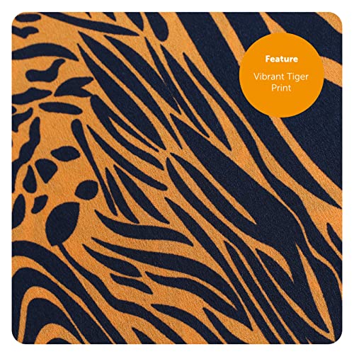 Adults Tiger Shirt - XXX-Large - Orange and Black Tiger Print Shirt - Adults Halloween TV Movie Fancy Dress Costume - Image 3