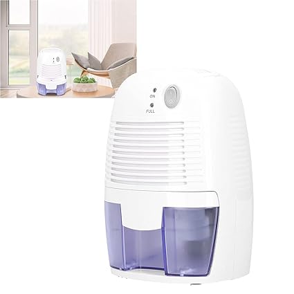 Ubersweet USB Dehumidifier, Mini Dehumidifier One Key Adjusting Compact and Easy to Move High Dehumidification Performance Ratio for Office for Home'