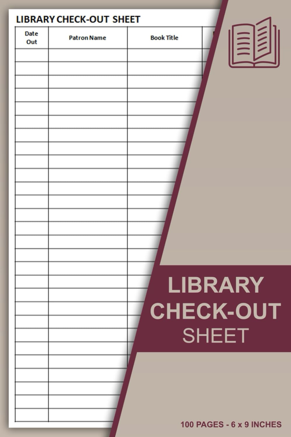 Amazon.com: Library Check Out Sheet: Book Loan Borrow Tracker | Library Checkout Log | Library Sign Out Sheets: Publishing, Lhamas.Ra: Books amazon-com-library-check-out-sheet-book-loan-borrow-tracker-library-checkout-log-library-sign-out-sheets-publishing-lhamas-ra-books