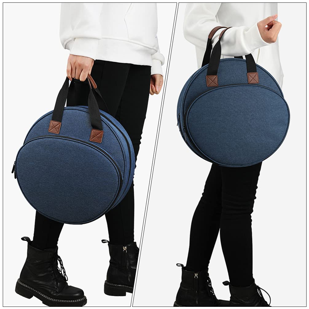 EXCEART Kits de bordado, bolsa de bordado, bolsa de bordado, bolsa de transporte portátil para proyectos de bordado y kits de herramientas cruzadas, bolsa de mano para artesanos y amantes, kits de