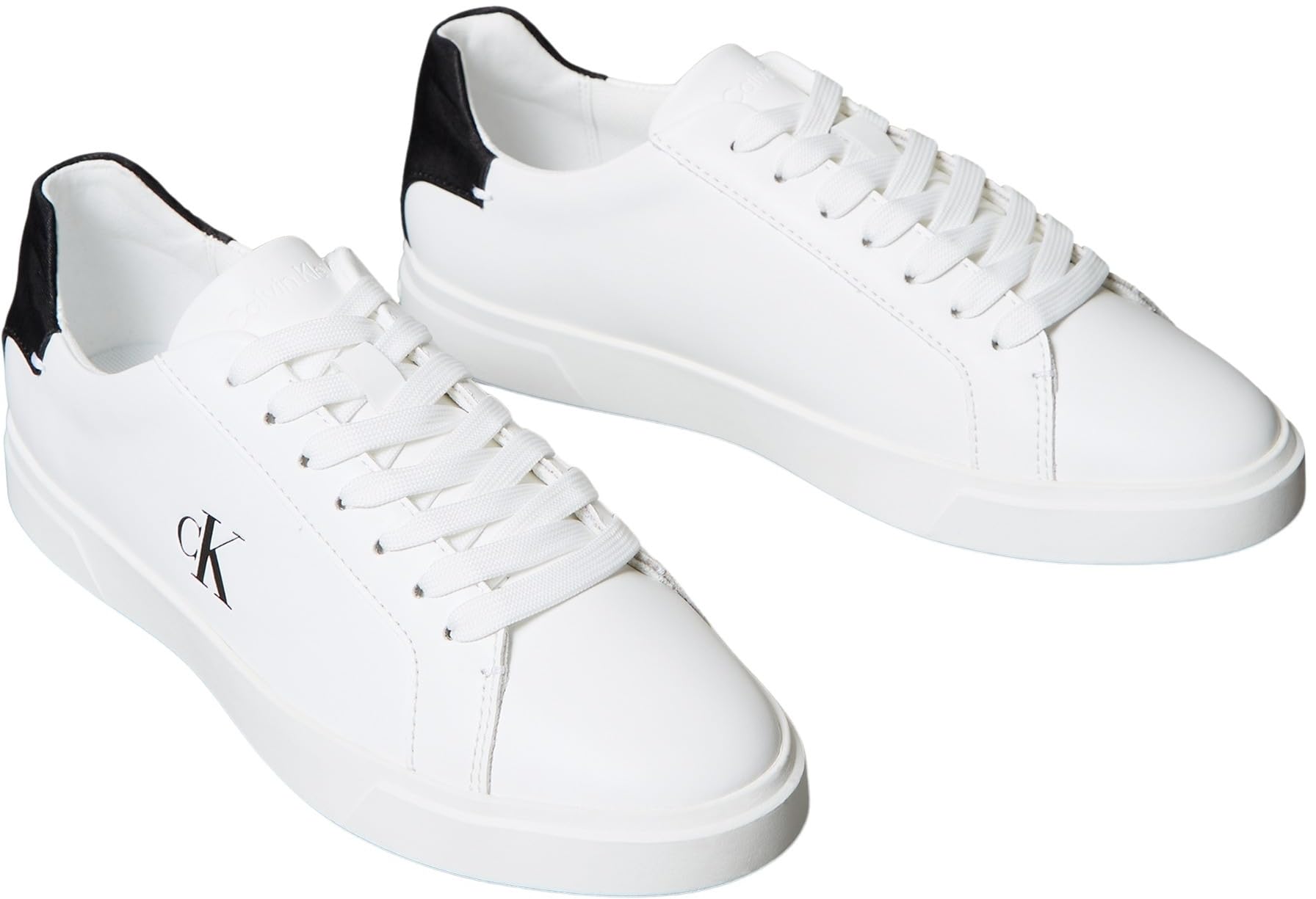 Calvin Klein Low Pro Cup Laceup LTH Moire Hw0Hw02845 Parte Superior bajaMujer