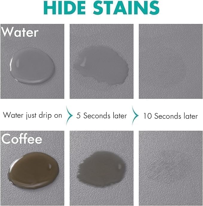 Image of 4 MM Large Dish Drying Mat for Kitchen Counter - 40x60 cm Extra Absorbent Microfiber Mat, Quick-Dry Dish Drainer Pad for Glassware, Utensils & Cookware, Non-Slip Water-Resistant 50x40cm