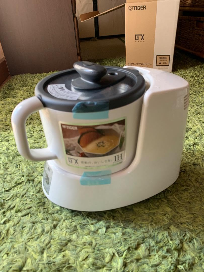 タイガー魔法瓶 IHスーププロセッサー GRAND X（SKX-A100-W）