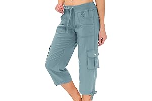 Women's Hiking Capri with Pockets Lightweight