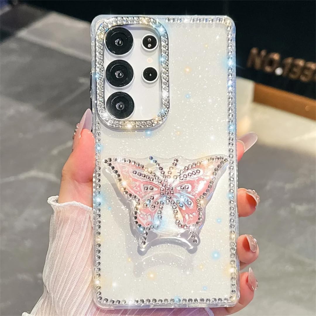 Coque Galaxy S25 support papillon pour vos soirées et selfies - 8