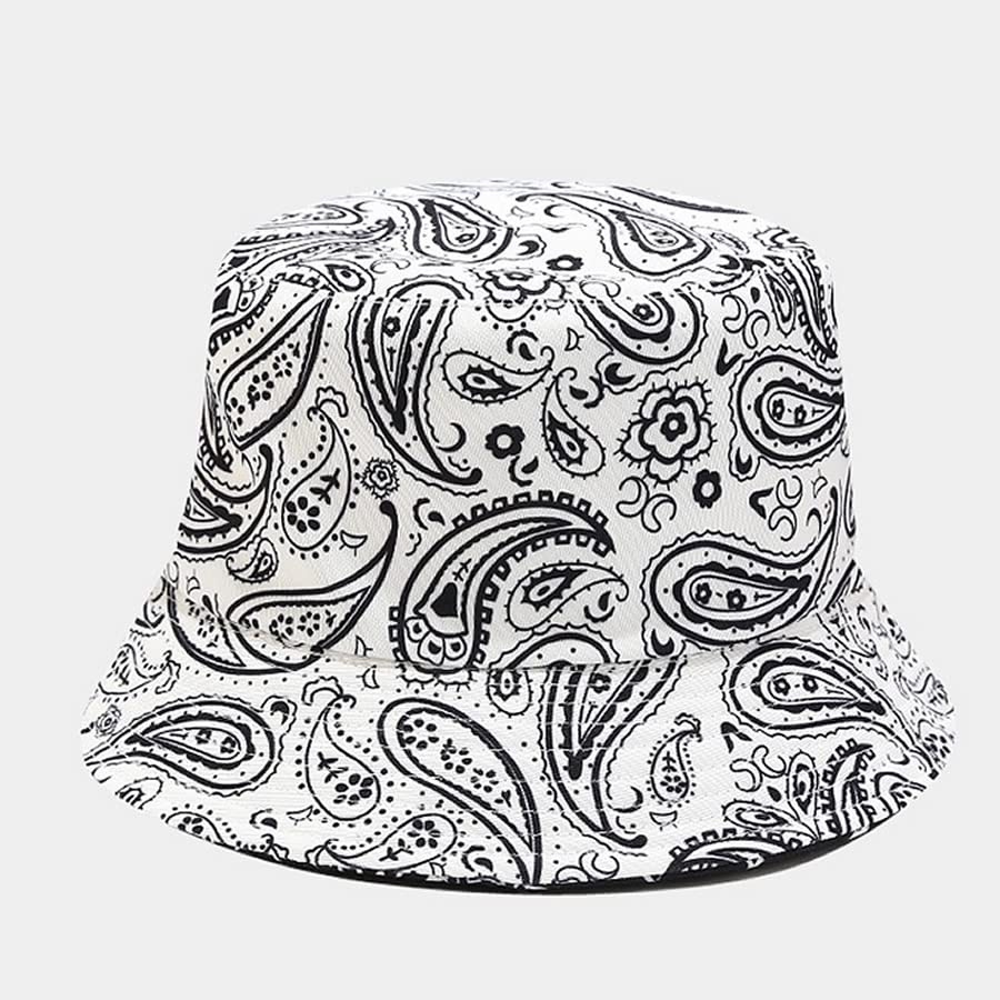 Image of Quanhaigou Bucket Hat for Men Women,Packable Reversible Printed Sun Hats,Fisherman Outdoor Summer Travel Hiking Beach Caps